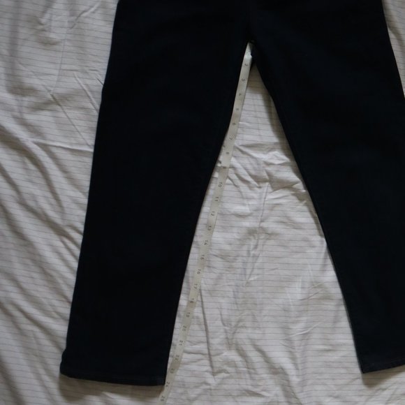 J. CREW Vintage Cropped Jeans Dark Wash Size 28 - Picture 9 of 11
